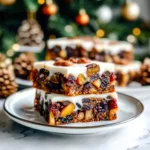 Festive Christmas Fruitcake Traybake: A Holiday Delight
