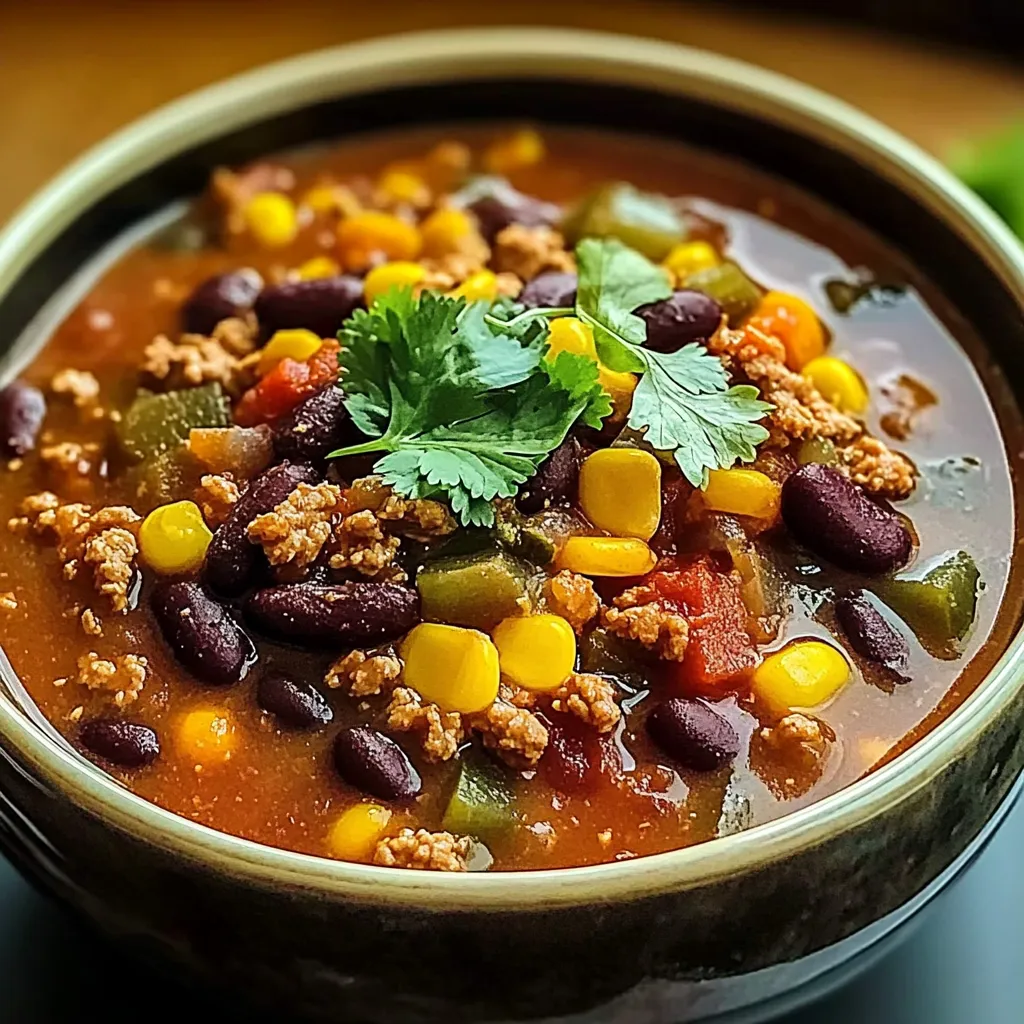 FLAVORFUL TACO SOUP: AN AMAZING ULTIMATE 7-INGREDIENT RECIPE