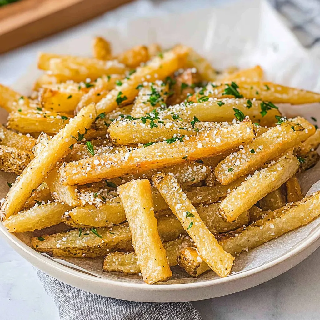 GARLIC PARMESAN FRIES