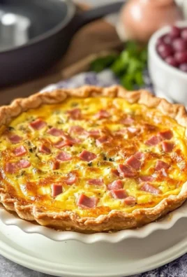 Ham and Cheese Quiche