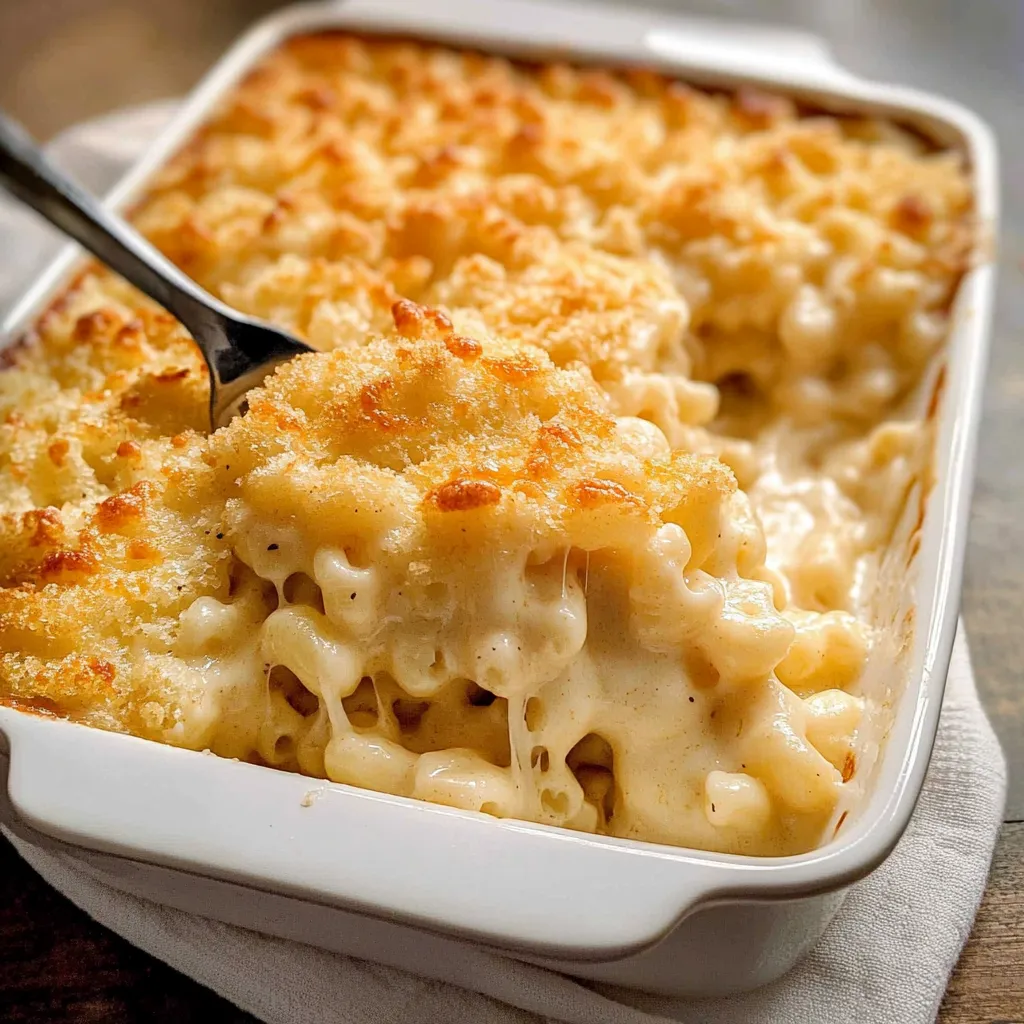 Homemade Baked Mac and Cheese