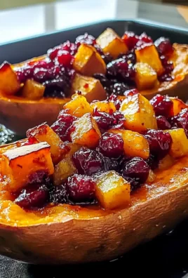 Indulge in Cranberry Apple Twice-Baked Sweet Potatoes This Fall!