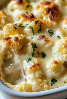 Irresistible Cheesy Cauliflower - Comfort Food Delight