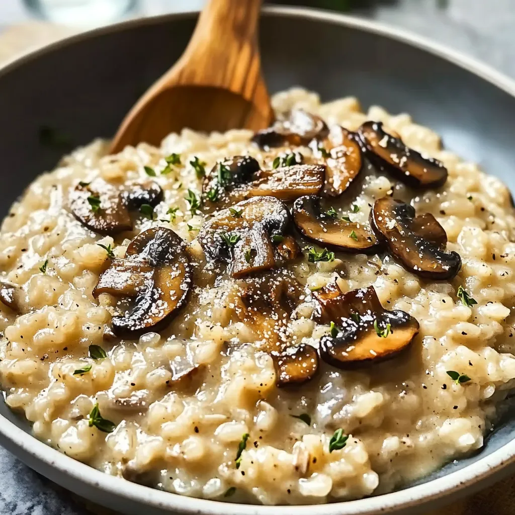 Irresistible Wild Mushroom Risotto