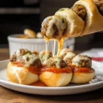 Meatball Sub on a Stick
