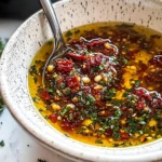 Mediterranean Sun Dried Tomato Garlic Olive Oil Dip