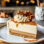 No Bake Gingerbread Cheesecake