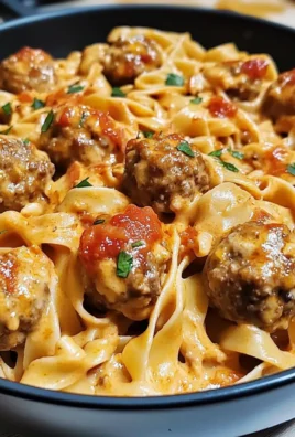 One-Pot Creamy Cajun Meatball Pasta: Easy & Flavorful Recipe