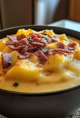 Outback Baked Potato Soup Crockpot Recipe