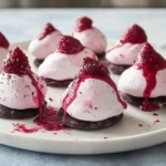 Raspberry-Chocolate Chip Meringues