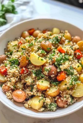 ROASTED POTATO QUINOA SALAD