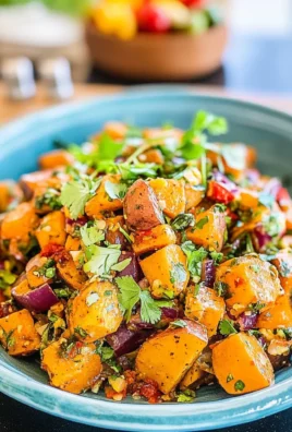 ROASTED SWEET POTATO SALAD