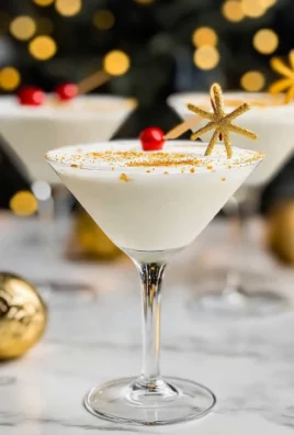 White Christmas Martini (3 Ingredients)