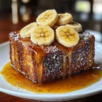 Banana Bread French Toast Bake