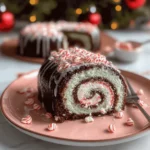 Best Christmas Peppermint Roll Cake