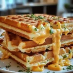 Cheddar Chive Waffle Sandwiches: An Incredible Ultimate Recipe
