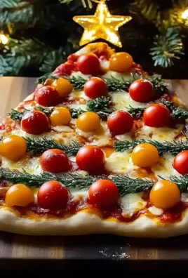 Christmas Tree Pizza - A Fun and Festive Holiday Dinner