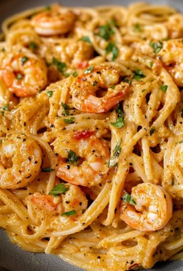 Creamy Cajun Prawn Pasta