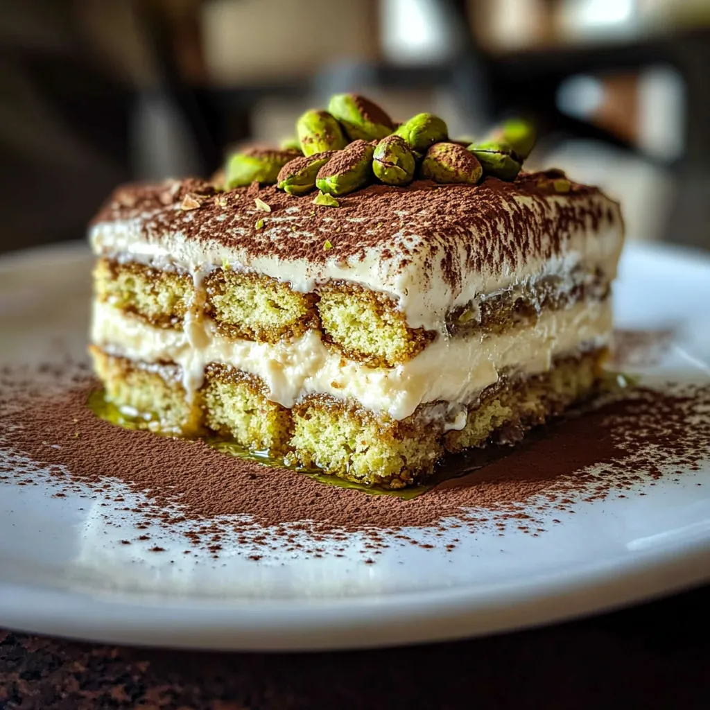 Decadent Pistachio Tiramisu: 1 Surprising Twist You’ll Adore