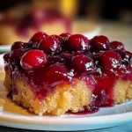 Deliciously Easy Cranberry Pineapple Upside Down Cake Recipe
