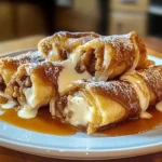 Easy Cinnamon Roll Cheesecake Chimichanga