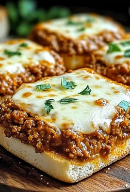 Irresistible Cheesy Garlic Bread Sloppy Joe Melts You’ll Love