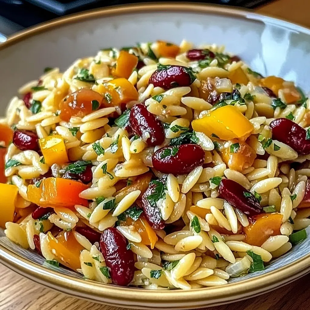 Irresistible Fall Harvest Orzo Salad