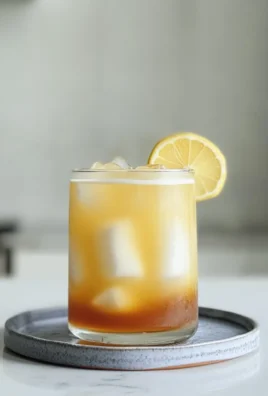 LEMON VANILLA BLACK TEA ICED TEA