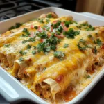 Queso Chicken Enchiladas Bake: A Cheesy Delight Awaits!