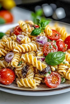 Quick And Easy Cold Pasta Salad