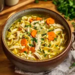 Simple Instant Pot Chicken Noodle Soup
