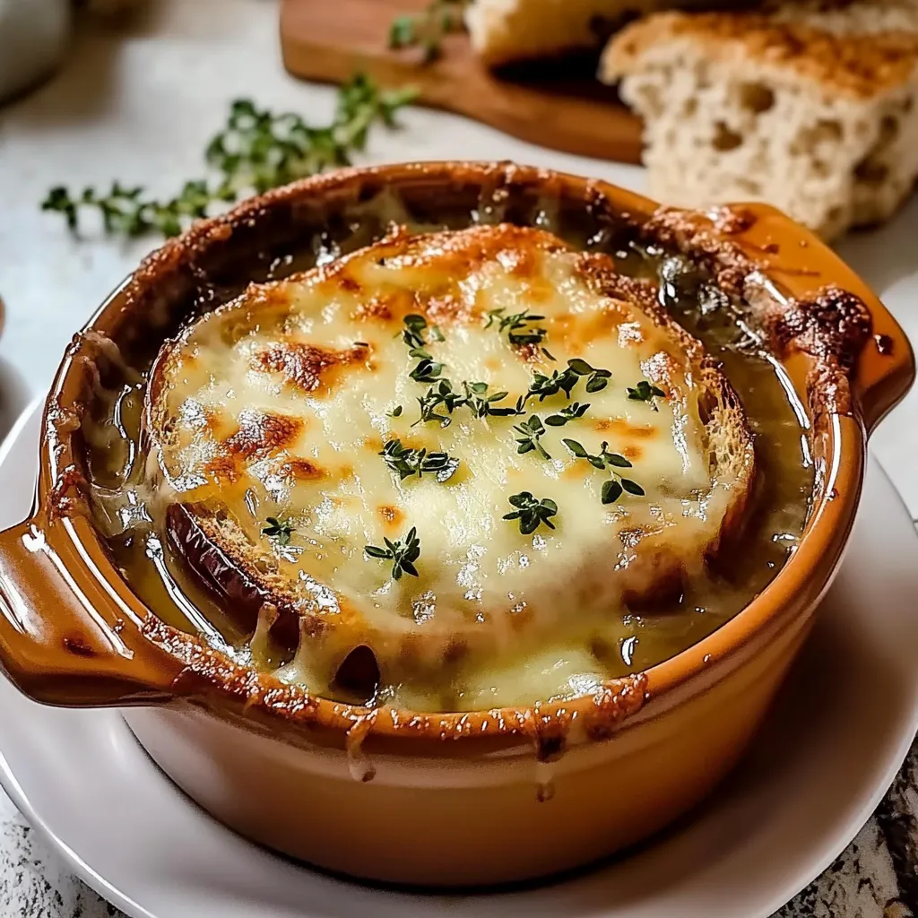 Simple Slow Cooker French Onion Soup
