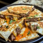 Steak Cheese Quesadillas Blackstone