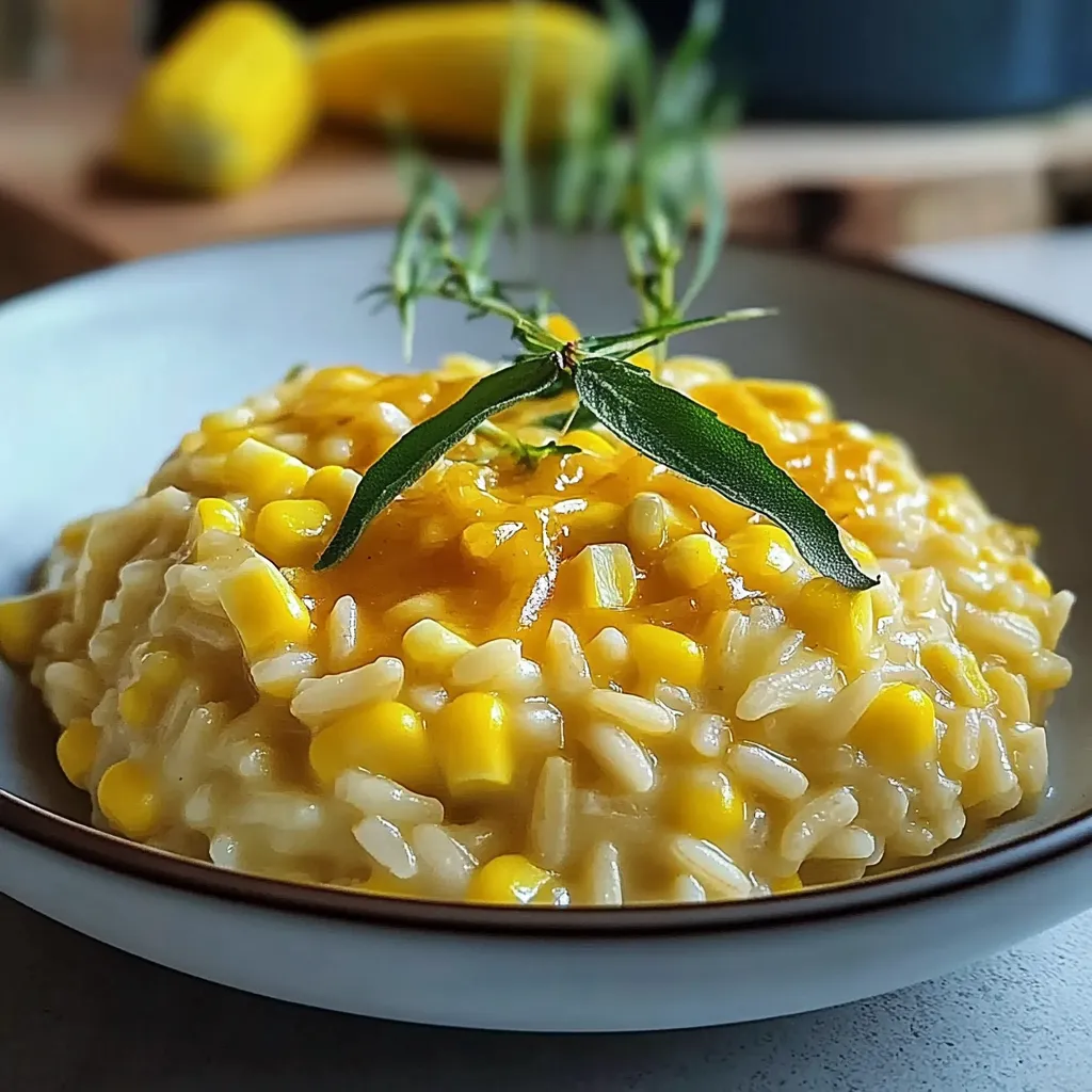 Sweet Corn Risotto
