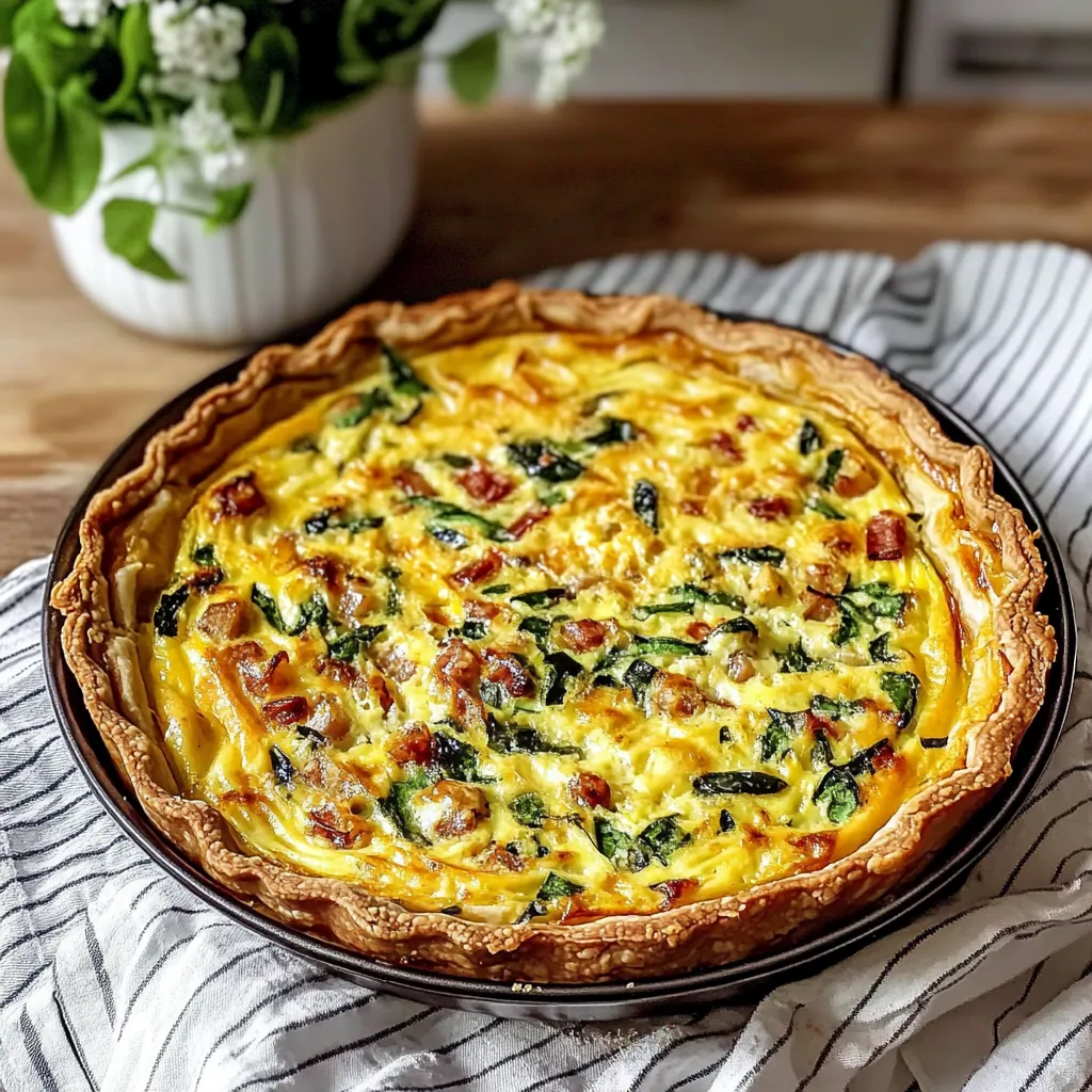 Tasty Vegan Quiche Lorraine