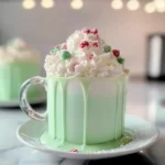 Warm Mint White Hot Chocolate