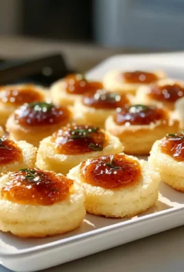 Cheesy Thumbprint Appetizers Recipe - Easy Party Favorite with Hot Pepper Jelly