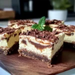 Creamy Baileys Irish Cream Cheesecake Bars Recipe Easy Homemade Dessert