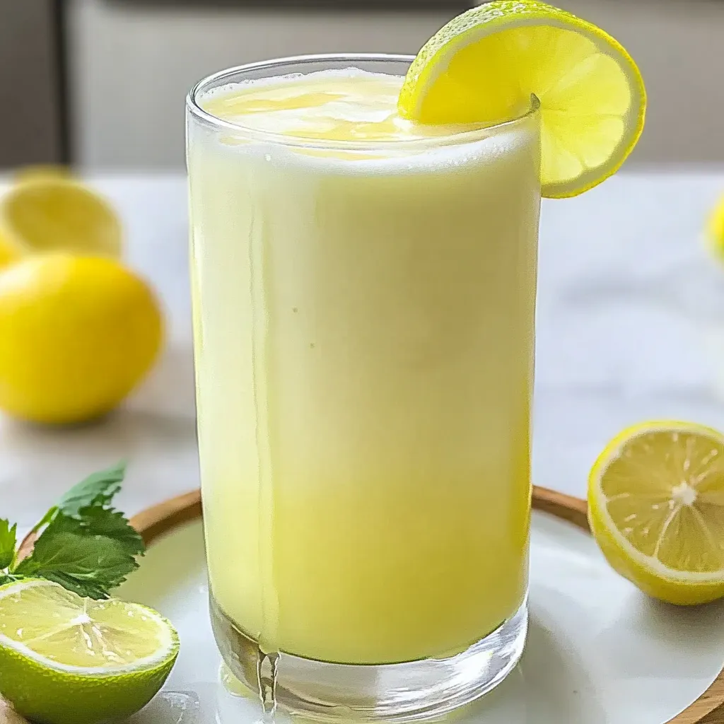 Creamy Brazilian Lemonade for a Refreshing Sip Anytime