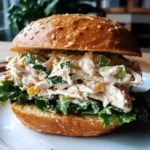 Creamy Classic Chicken Salad Sandwich Recipe Easy Homemade Lunch Idea
