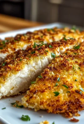 Crispy Parmesan Crusted Chicken : Easy, Juicy, and Low Carb