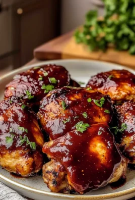 Crockpot BBQ Chicken Thighs