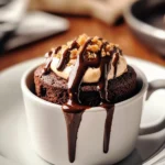 Easy Chocolate Peanut Butter Mug Cakes Recipe