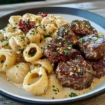 Garlic Butter Steak Bites Recipe - Easy Alfredo Shells Dinner