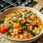 Hearty Vegetable Barley Soup