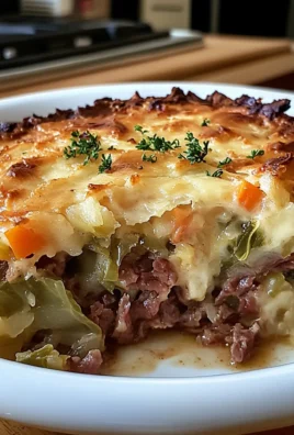Irresistible Corned Beef Casserole With Cabbage Delight