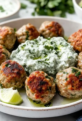 Irresistible Greek Turkey Meatballs with Tzatziki Recipe