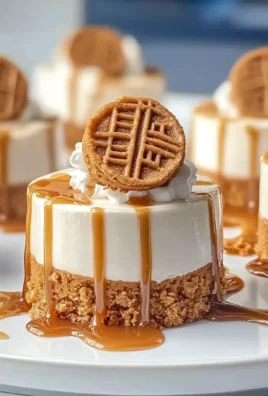 Mini Biscoff Cheesecakes: Your No-Bake Cookie Dream Dessert