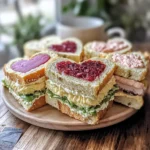 Perfect Galentines Heart-Shaped Tea Sandwich Board Easy Step-by-Step Guide