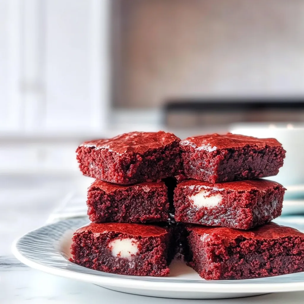 Red Velvet Brownies